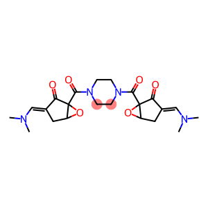 2,2'-(Piperazine-1,4-diyl)dicarbonylbis[2,3-epoxy-5-(dimethylaminomethylene)-1-cyclopentanone]
