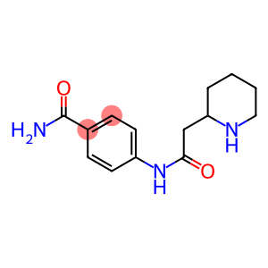 4-[2-(piperidin-2-yl)acetamido]benzamide