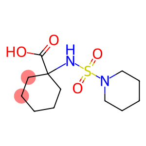 1-[(piperidine-1-sulfonyl)amino]cyclohexane-1-carboxylic acid