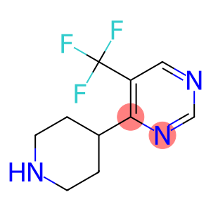 4-piperidin-4-yl-5-(trifluoromethyl)pyrimidine