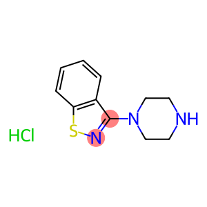 3-(1-Piperazinyl)-benzisothiazole hydrochloride
