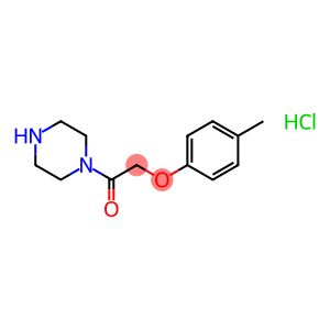 1-PIPERAZIN-1-YL-2-P-TOLYLOXY-ETHANONE HCL