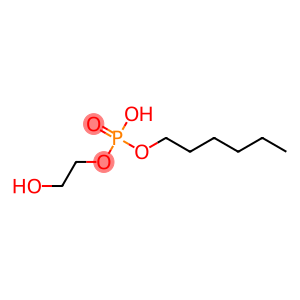 Phosphoric acid hydrogen hexyl 2-hydroxyethyl ester