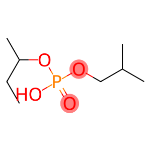 Phosphoric acid hydrogen 1-methylpropyl 2-methylpropyl ester