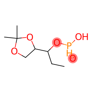 Phosphonic acid ethyl[(2,2-dimethyl-1,3-dioxolan-4-yl)methyl] ester