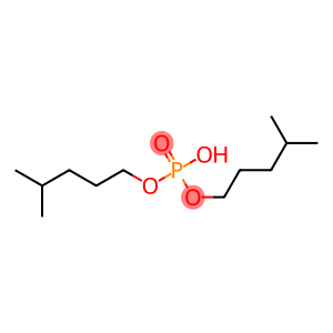 Phosphoric acid hydrogen bis(4-methylpentyl) ester