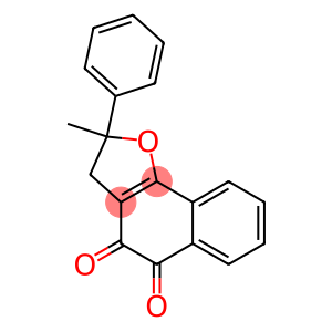 2-Phenyl-2-methyl-2,3-dihydronaphtho[1,2-b]furan-4,5-dione