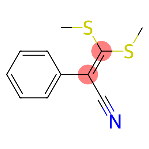 2-Phenyl-3,3-bis(methylthio)acrylonitrile