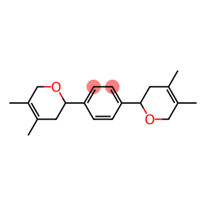 2,2'-(1,4-Phenylene)bis(3,6-dihydro-4,5-dimethyl-2H-pyran)