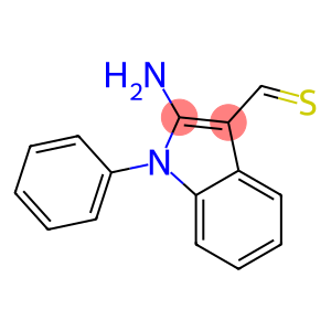 1-Phenyl-2-amino-1H-indole-3-carbothialdehyde