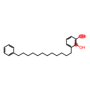 3-(12-Phenyldodecyl)catechol
