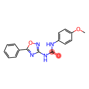 1-(5-Phenyl-1,2,4-oxadiazol-3-yl)-3-(4-methoxyphenyl)urea