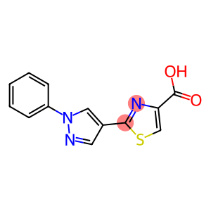 2-(2-Phenyl-2H-pyrazol-4-yl)thiazole-4-carboxylic acid