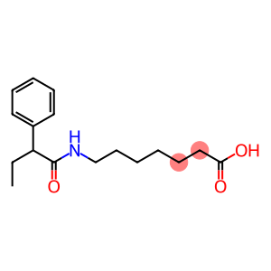 7-[(2-phenylbutanoyl)amino]heptanoic acid