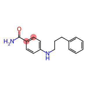 4-[(3-phenylpropyl)amino]benzamide