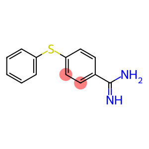 4-(phenylsulfanyl)benzene-1-carboximidamide