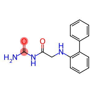 {2-[(2-phenylphenyl)amino]acetyl}urea