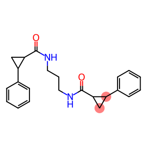 2-phenyl-N-(3-{[(2-phenylcyclopropyl)carbonyl]amino}propyl)cyclopropanecarboxamide