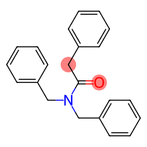 2-phenyl-N,N-bis(phenylmethyl)acetamide