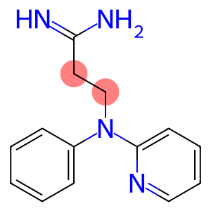 3-[phenyl(pyridin-2-yl)amino]propanimidamide