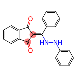 2-[phenyl(2-phenylhydrazino)methylene]-1H-indene-1,3(2H)-dione