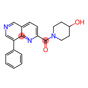 1-[(8-PHENYL-1,6-NAPHTHYRIDIN-2-YL)CARBONYL]PIPERIDIN-4-OL