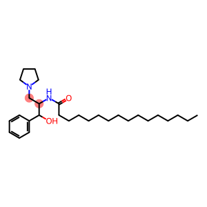 1-phenyl-2-hexadecanoylamino-3-pyrrolidino-1-propanol