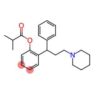 2-[1-Phenyl-3-(1-piperidinyl)propyl]phenyl Isobutyrate