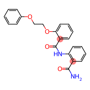 2-{[2-(2-phenoxyethoxy)benzoyl]amino}benzamide