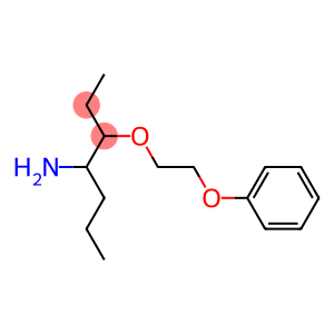 3-(2-phenoxyethoxy)heptan-4-amine