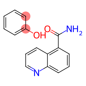 3-PHENOLQUINOLINE-5-CARBOXAMIDE