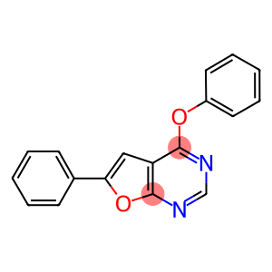 4-PHENOXY-6-PHENYLFURO[2,3-D]PYRIMIDINE