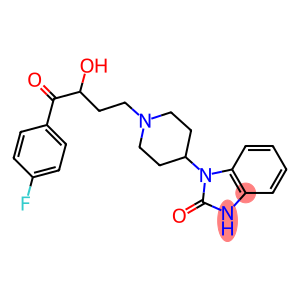 1-[1-[3-(p-Fluorobenzoyl)-3-hydroxypropyl]-4-piperidyl]-1H-benzimidazol-2(3H)-one