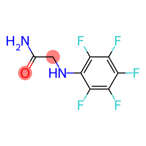 2-[(2,3,4,5,6-pentafluorophenyl)amino]acetamide