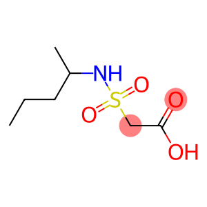 2-(pentan-2-ylsulfamoyl)acetic acid