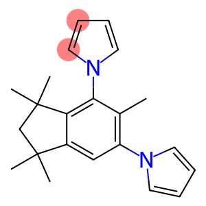1-[1,1,3,3,5-pentamethyl-6-(1H-pyrrol-1-yl)-2,3-dihydro-1H-inden-4-yl]-1H-pyrrole