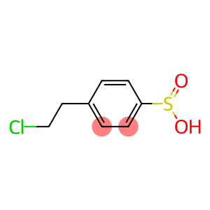 p-(2-Chloroethyl)benzenesulfinic acid