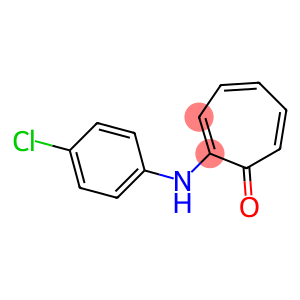 2-(P-CHLOROANILINO)-2,4,6-CYCLOHEPTATRIENONE