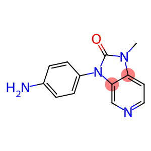 3-(p-Aminophenyl)-1-methyl-1H-imidazo[4,5-c]pyridin-2(3H)-one
