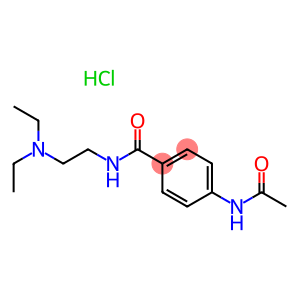 P-ACETAMIDO-N-(2-(DIETHYLAMINO)ETHYL)BENZAMIDEHYDROCHLORIDE