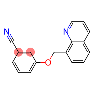 3-(quinolin-8-ylmethoxy)benzonitrile