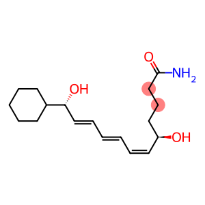 (5R,6Z,8E,10E,12S)-5,12-Dihydroxy-12-cyclohexyl-6,8,10-dodecatrienamide