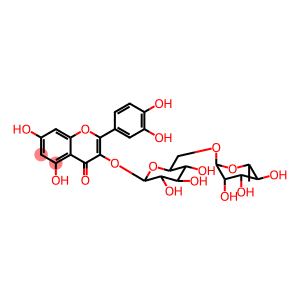 3-[[6-O-(6-Deoxy-α-L-Mannopyranosyl)-β-D-glucopyranosyl]oxy]-2-(3,4-dihydroxyphenyl)-5,7-dihydroxy-4H-1-benzopyran-4-one-d3