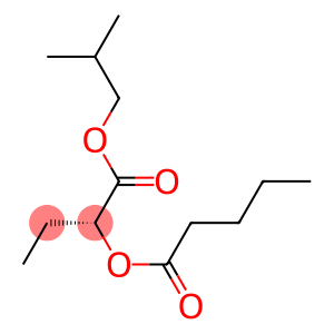 [R,(+)]-2-Valeryloxybutyric acid isobutyl ester