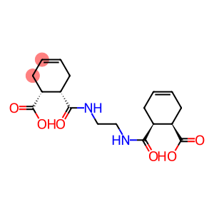 (1R,6S)-6-({[2-({[(1S,6R)-6-carboxy-3-cyclohexenyl]carbonyl}amino)ethyl]amino}carbonyl)-3-cyclohexene-1-carboxylic acid