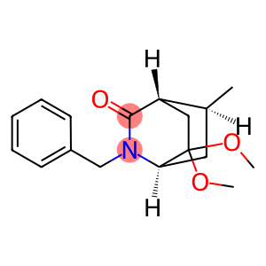 (1R,4S,5S)-2-Benzyl-7,7-dimethoxy-5-methyl-2-azabicyclo[2.2.2]octan-3-one