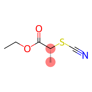 [R,(-)]-2-Thiocyanatopropionic acid ethyl ester