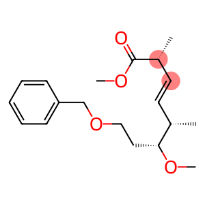(2R,5S,6R,3E)-8-(Benzyloxy)-6-methoxy-2,5-dimethyl-3-octenoic acid methyl ester