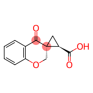 (2'R,3S)-4-Oxospiro[2H-1-benzopyran-3(4H),1'-cyclopropane]-2'-carboxylic acid