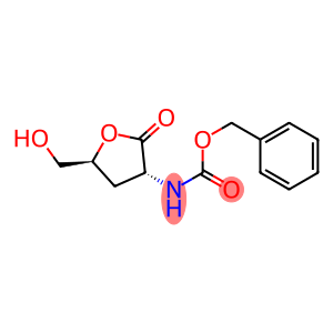 (3R,5S)-2-Oxo-5-(hydroxymethyl)tetrahydrofuran-3-carbamic acid benzyl ester